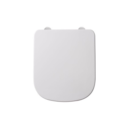 Toledo Square Soft Close Toilet Seat - White | Toilet Seats