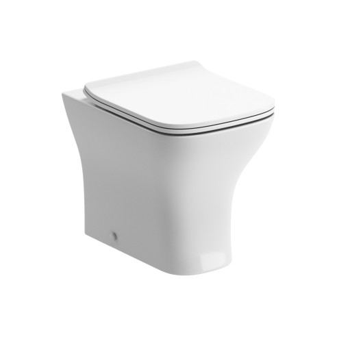 Carvina BTW Soft Close Slim Seat - White | Toilet Seats | Ba