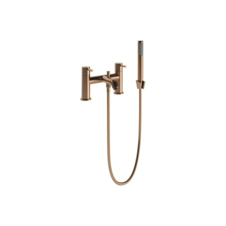 Opal Bath/Shower Mixer & Bracket - Brushed Bronze | Bathroom