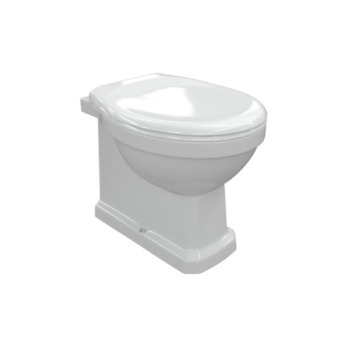 Santiago Soft Close Toilet Seat Only - White | Toilet Seats