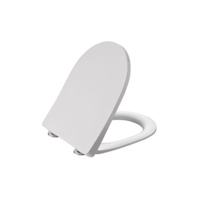 Lleida Slim Soft Close Toilet Seat - White | Toilet Seats |