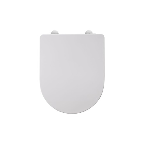 Lleida Slim Soft Close Toilet Seat - White | Toilet Seats |