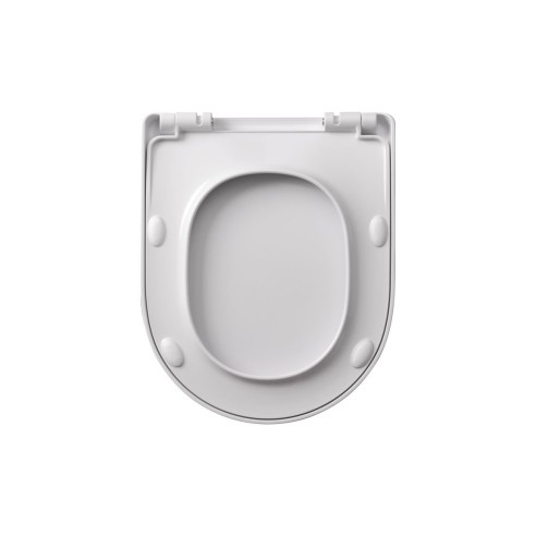 Lleida Slim Soft Close Toilet Seat - White | Toilet Seats |