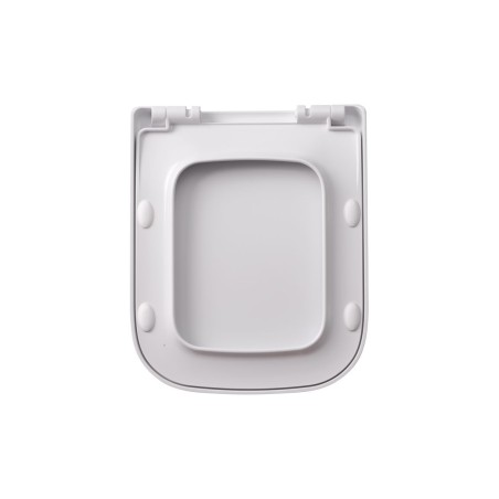 Toledo Square Soft Close Toilet Seat (Slim Depth) - White |