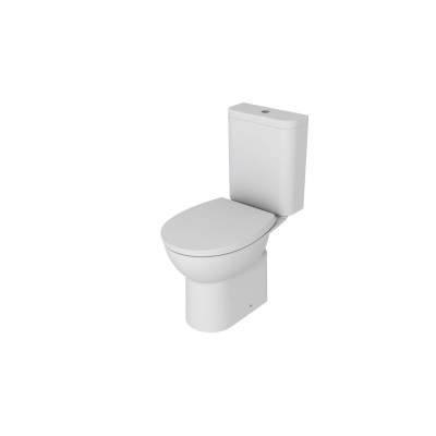 //2Go Close Coupled Rimless WC & Soft Close Seat | Toilet Se 2