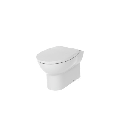 //2Go Rimless Back To Wall WC & Soft Close Seat | Toilet Sea 2