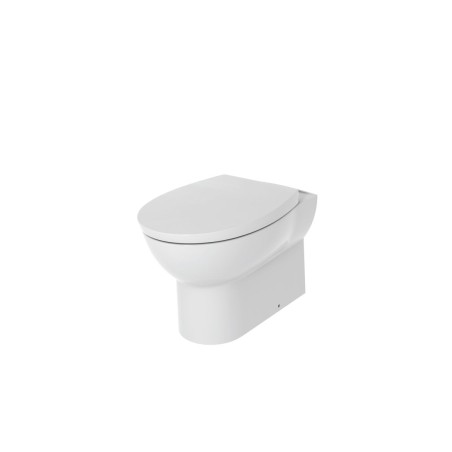 //2Go Rimless Back To Wall WC & Soft Close Seat | Toilet Sea