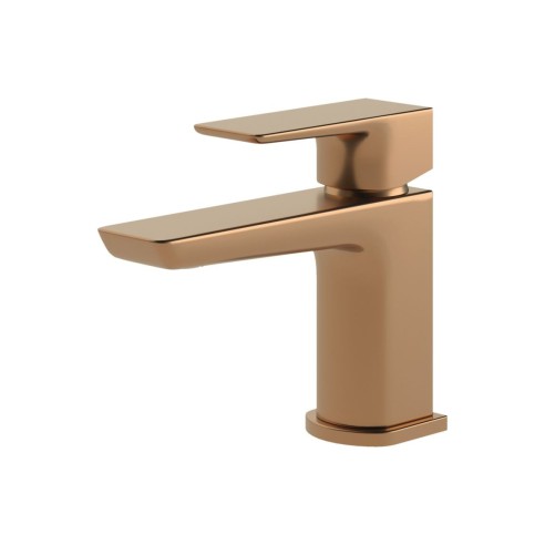 Azurite Basin Mixer & Waste - Brushed Bronze | Bathroom Taps