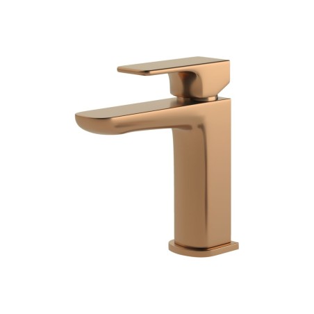 Azurite Cloakroom Basin Mixer & Waste - Brushed Bronze | Bat