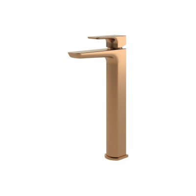 Azurite Tall Basin Mixer - Brushed Bronze | Bathroom Taps |