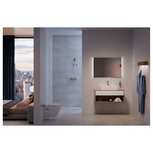 VitrA Integra Rimless Wall Hung Pan Only - White | Wall Hung