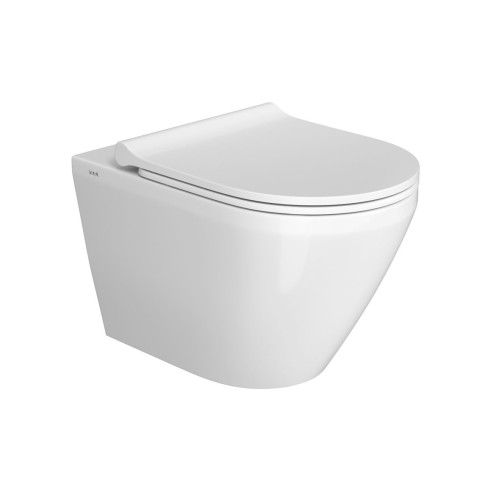 VitrA Integra Rimless Wall Hung Pan Only (Hidden Fix) - Whit