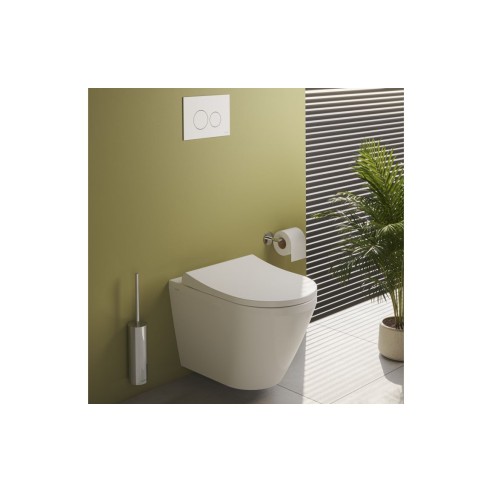 VitrA Integra Rimless Wall Hung Pan Only (Hidden Fix) - Whit