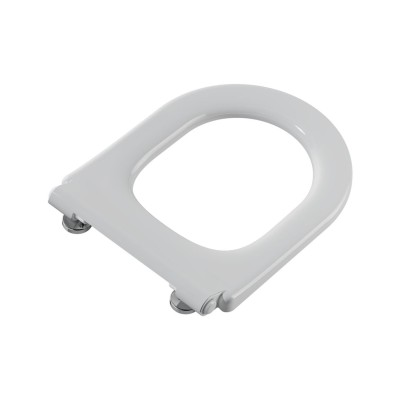 VitrA Integra Soft Close Ring Toilet Seat - White | Toilet S