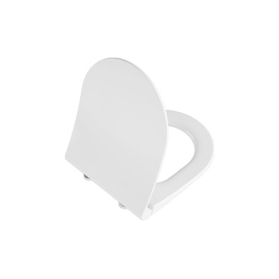 VitrA Integra Soft Close Slim Toilet Seat - White | Toilet S