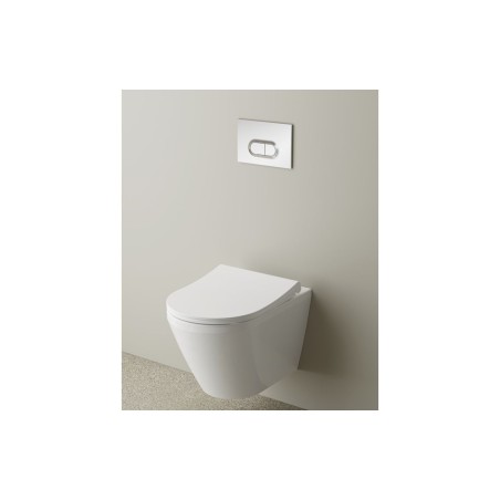 VitrA Integra Soft Close Slim Toilet Seat - White | Toilet S