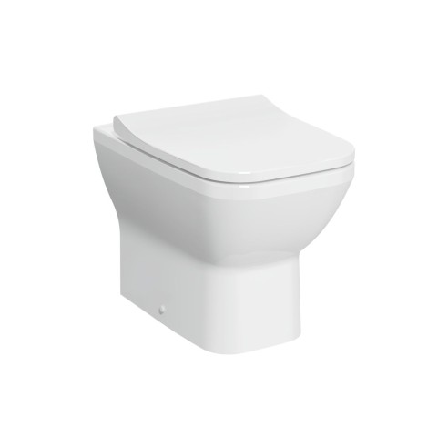 VitrA Integra Square Rimless Back to Wall Pan Only - White |