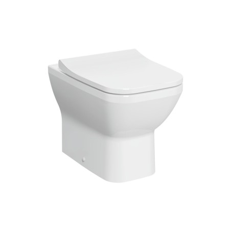 VitrA Integra Square Rimless Back to Wall Pan Only - White |