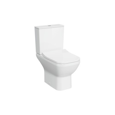 VitrA Integra Square Rimless Open Back Close Coupled Pan Onl