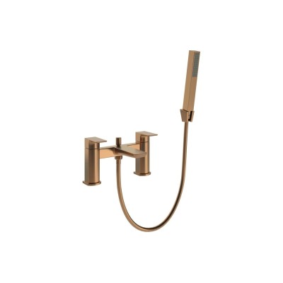 Azurite Bath/Shower Mixer - Brushed Bronze | Bathroom Taps |
