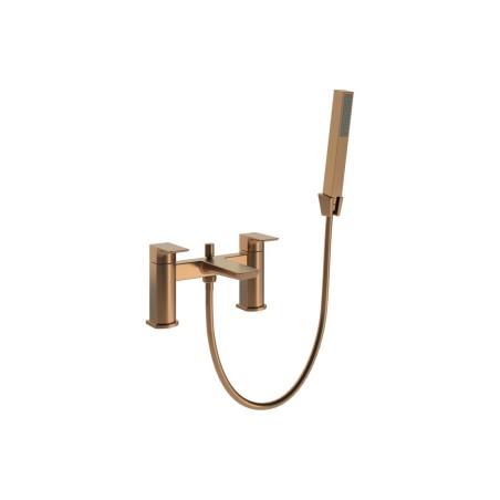 Azurite Bath/Shower Mixer - Brushed Bronze | Bathroom Taps |