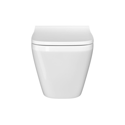 VitrA Integra Square Rimless Wall Hung Pan Only - White | Wa 2