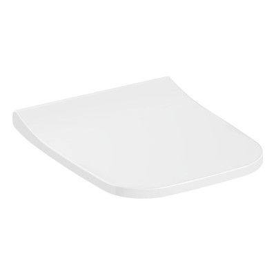 VitrA Integra Square Slim Toilet Seat - White | Toilet Seats