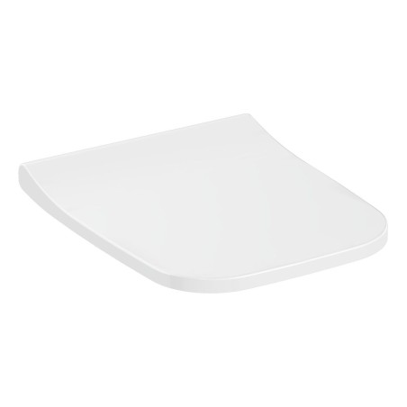 VitrA Integra Square Slim Toilet Seat - White | Toilet Seats