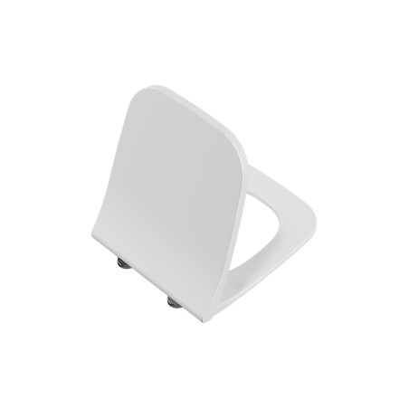 VitrA Integra Square Slim Toilet Seat - White | Toilet Seats