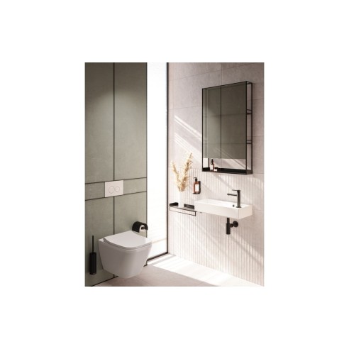 VitrA Integra Square Slim Toilet Seat - White | Toilet Seats