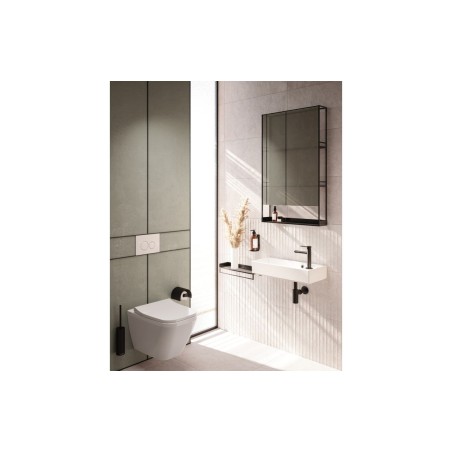 VitrA Integra Square Slim Toilet Seat - White | Toilet Seats