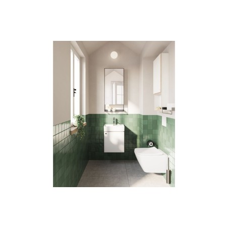 VitrA Integra Square Slim Toilet Seat - White | Toilet Seats