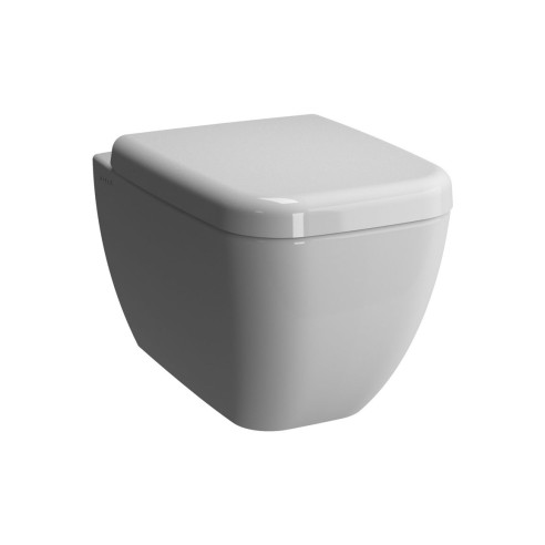 VitrA Integra Square Soft Close Toilet Seat - White | Toilet
