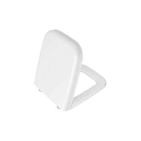 VitrA Integra Square Soft Close Toilet Seat - White | Toilet