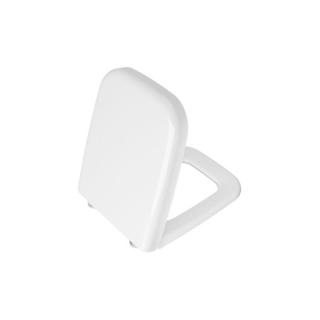 VitrA Integra Square Soft Close Toilet Seat - White | Toilet