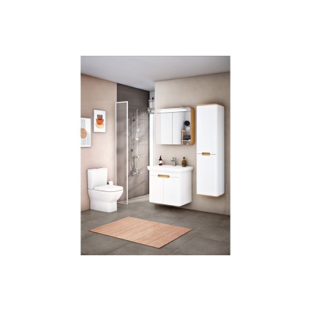 VitrA Integra Square Soft Close Toilet Seat - White | Toilet