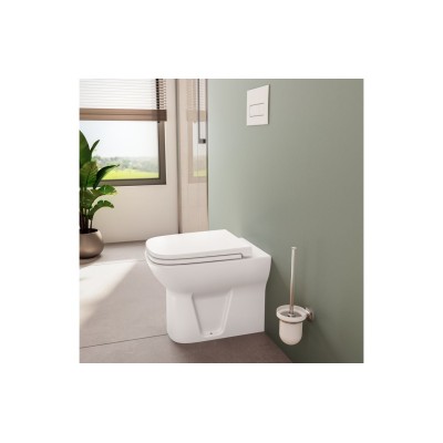 VitrA S20 Back to Wall Pan Only - White | Back To Wall Toile 2
