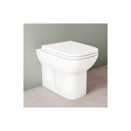 VitrA S20 Back to Wall Pan Only - White | Back To Wall Toile