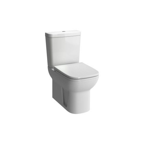 VitrA S20 Fully Shrouded Close Coupled Pan Only - White | Cl