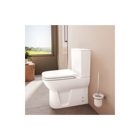 VitrA S20 Fully Shrouded Close Coupled Pan Only - White | Cl