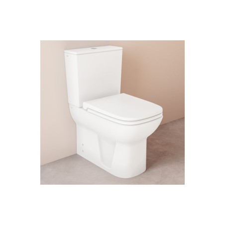 VitrA S20 Fully Shrouded Close Coupled Pan Only - White | Cl