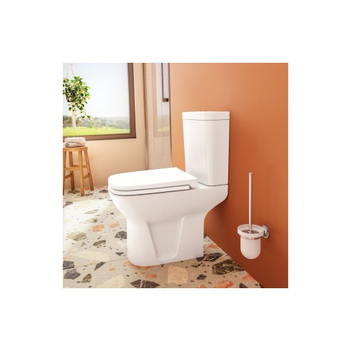 VitrA S20 Open Back Close Coupled Pan Only - White | Close C