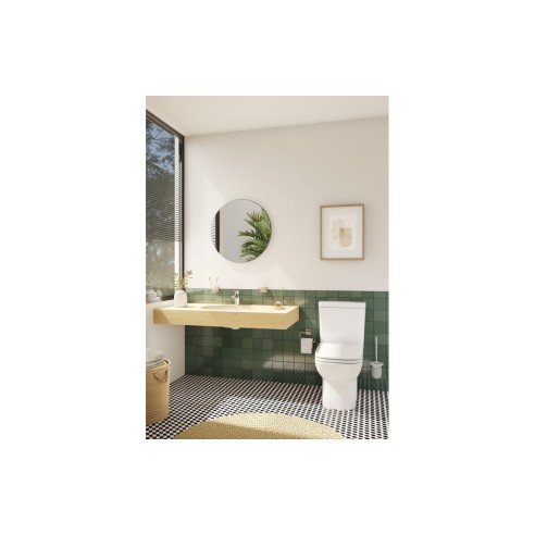 VitrA S20 Rounded Edge Close Coupled Cistern - White | Close