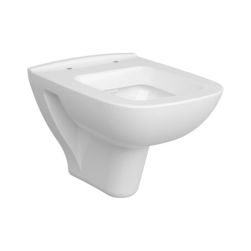 VitrA S20 Short Projection Wall Hung Pan Only - White | Wall