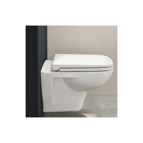VitrA S20 Slim Toilet Seat - White | Toilet Seats | Bathroom