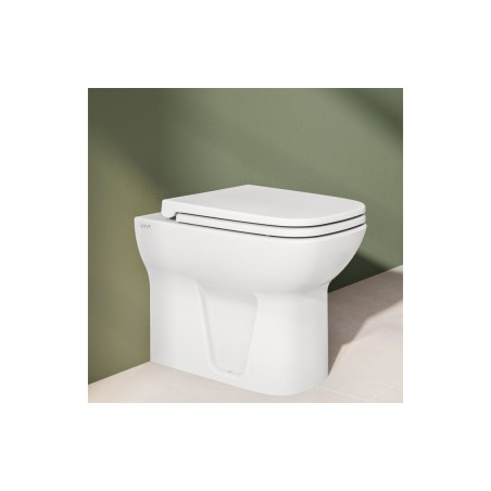 VitrA S20 Slim Toilet Seat - White | Toilet Seats | Bathroom