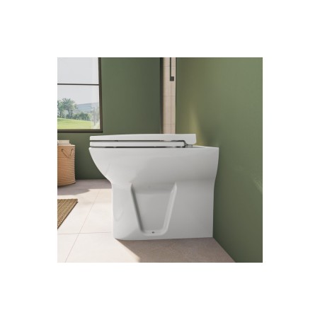 VitrA S20 Slim Toilet Seat - White | Toilet Seats | Bathroom