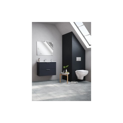 VitrA S20 Soft Close Ring Toilet Seat - White | Toilet Seats