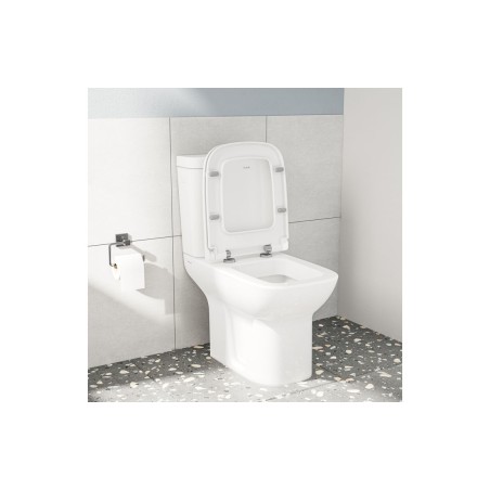 VitrA S20 Soft Close Slim Toilet Seat - White | Toilet Seats
