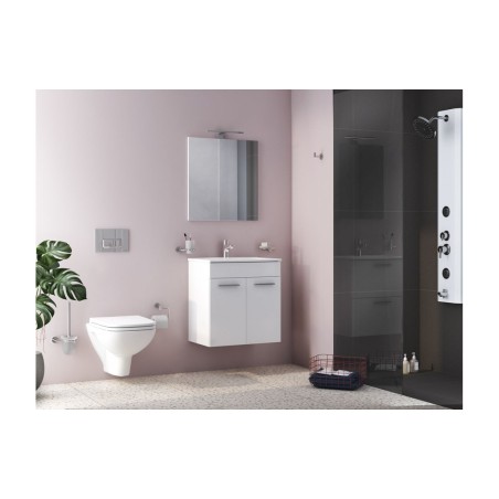 VitrA S20 Soft Close Slim Toilet Seat - White | Toilet Seats